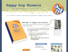 Tablet Screenshot of happydogphoenix.com